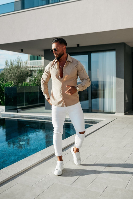 Olavoga Gaston hosszú ujjú ing