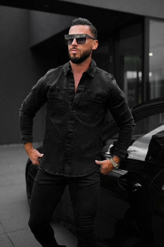 Olavoga Giacca hosszú ujjú ing