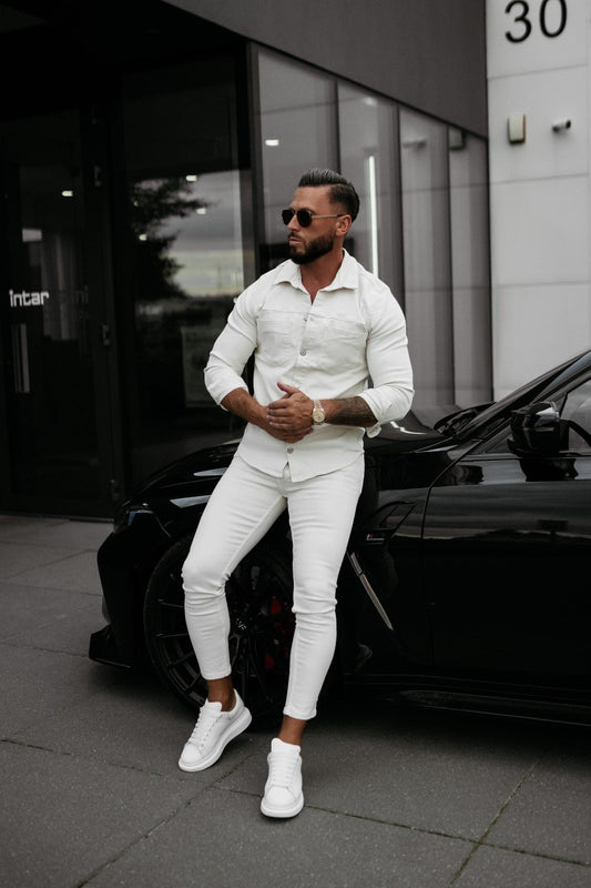 Olavoga Giacca hosszú ujjú ing