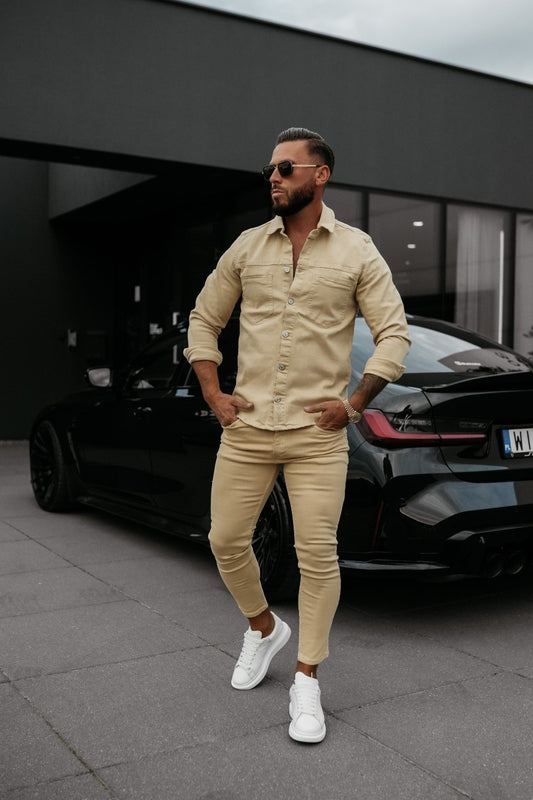 Olavoga Giacca hosszú ujjú ing