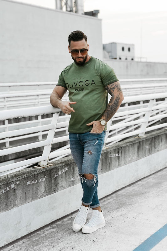 Olavoga Star of Paris rövid ujjú póló