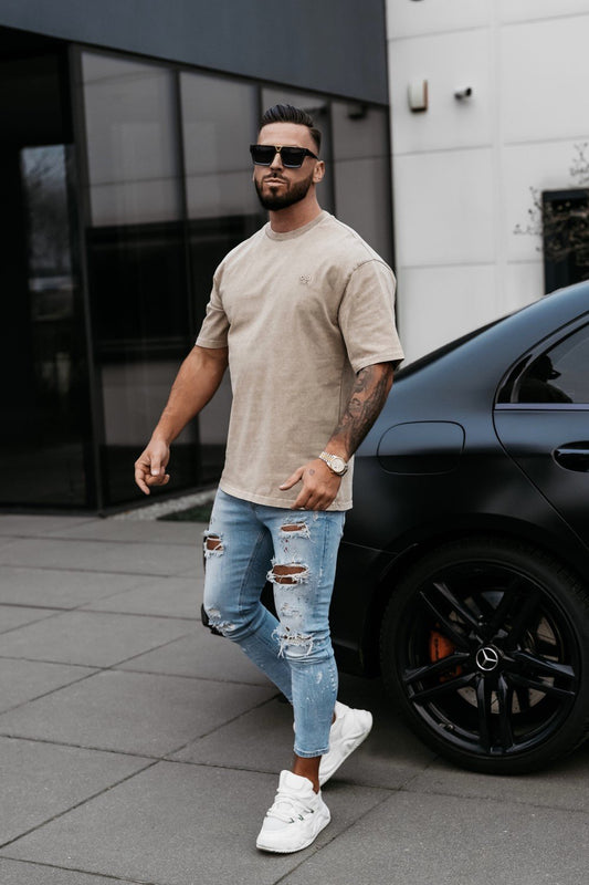 Olavoga Washed rövid ujjú póló