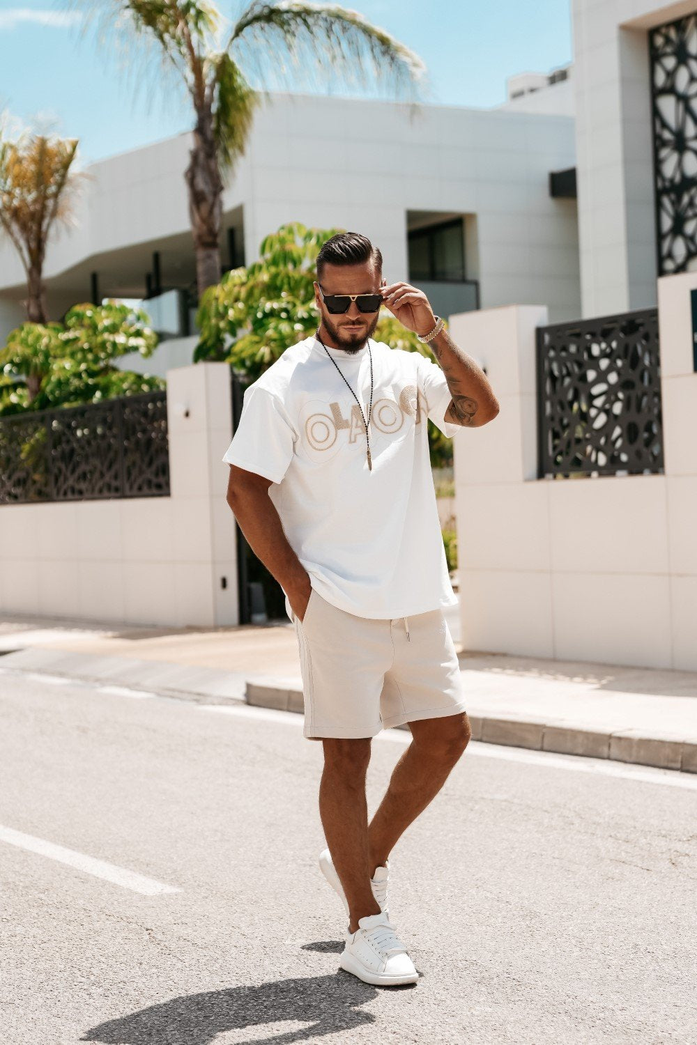 Olive Convex short sleeve t-shirt