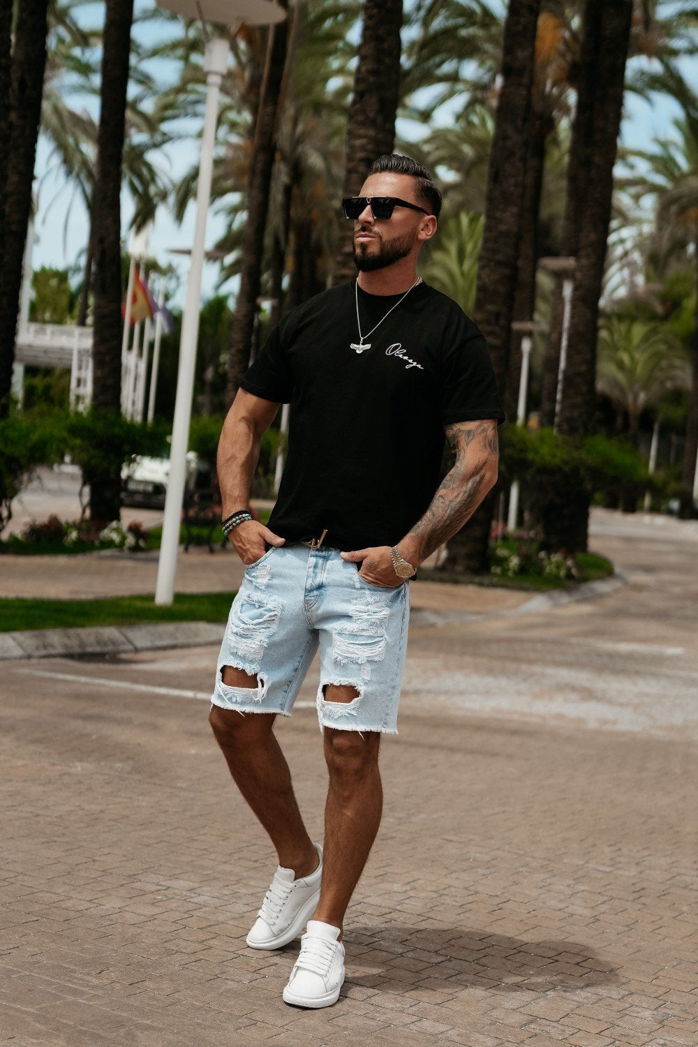 Olive Blue Harmony short sleeve t-shirt
