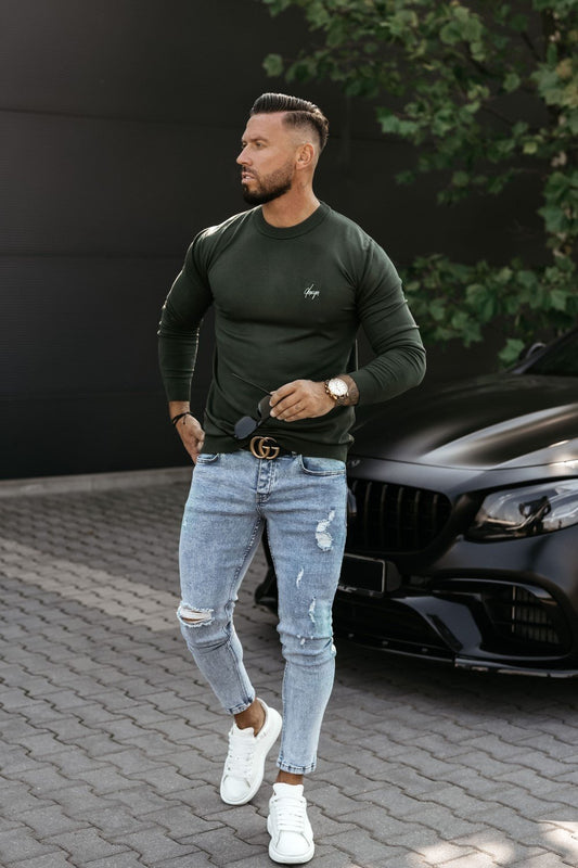 Olavoga Crew pulóver