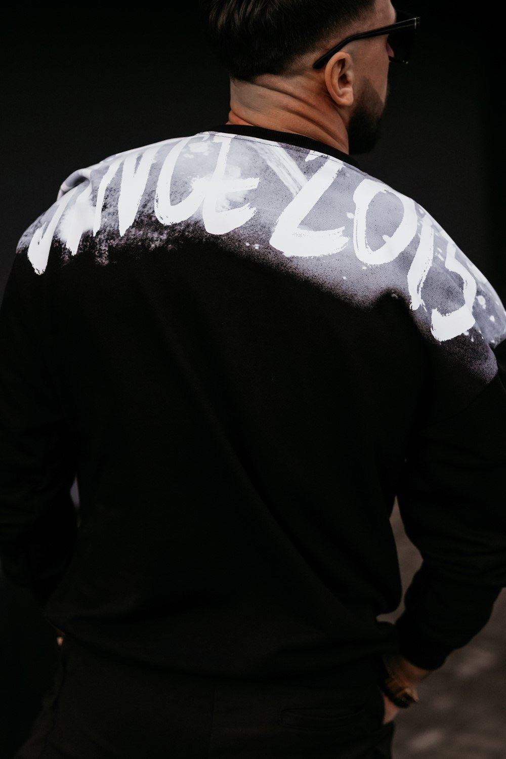 Olive Graffiti Sweater