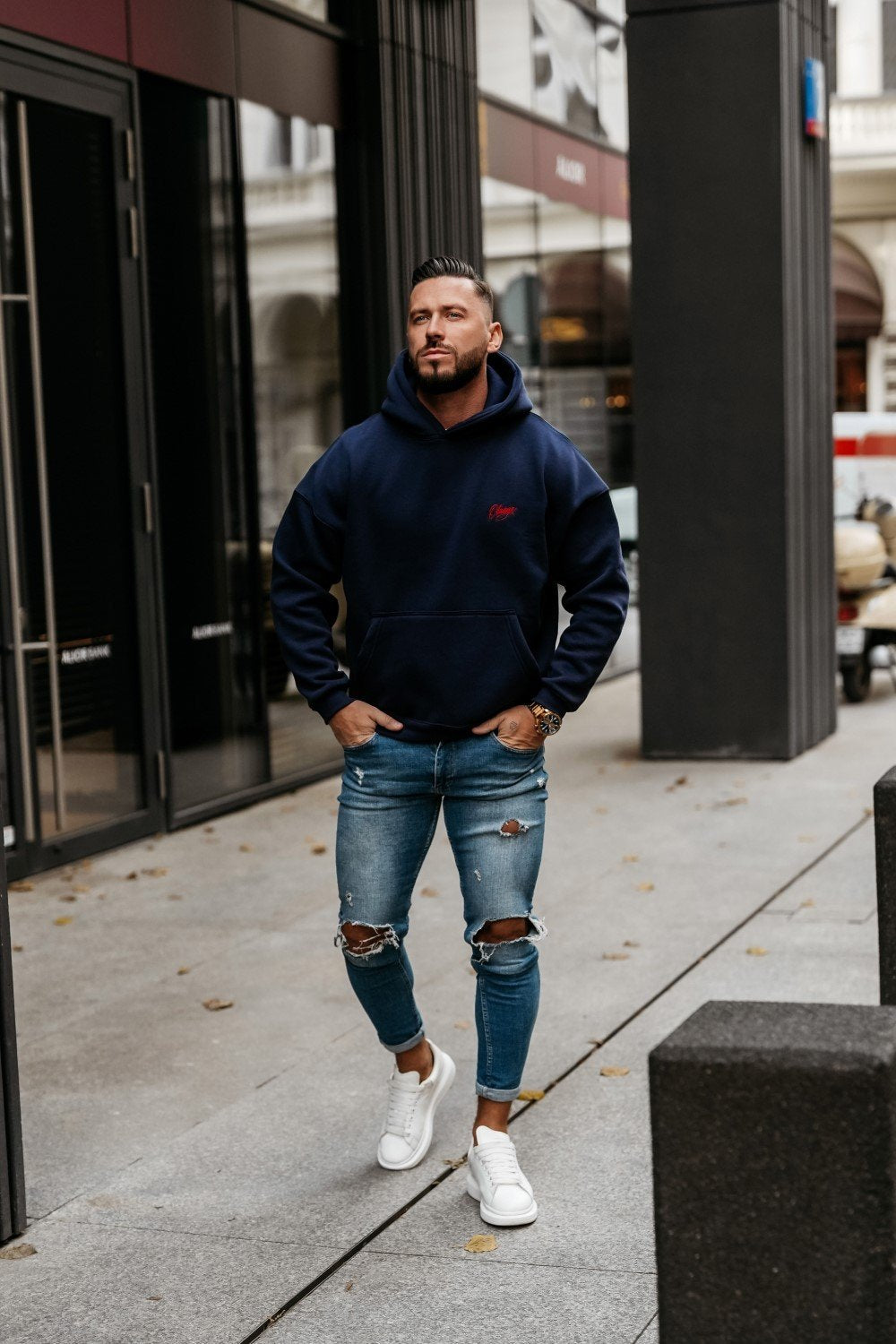 Olavoga Unit pulóver