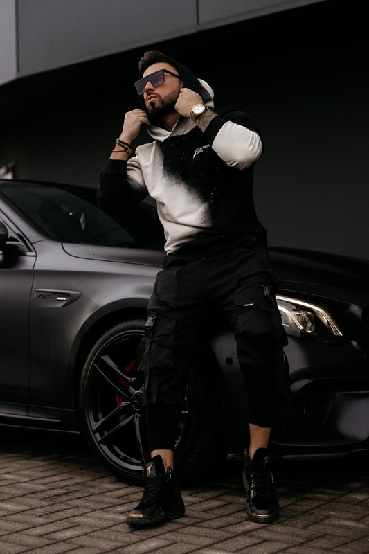 Olavoga Splash kapucnis pulcsi