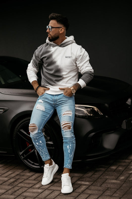 Olavoga Splash kapucnis pulcsi