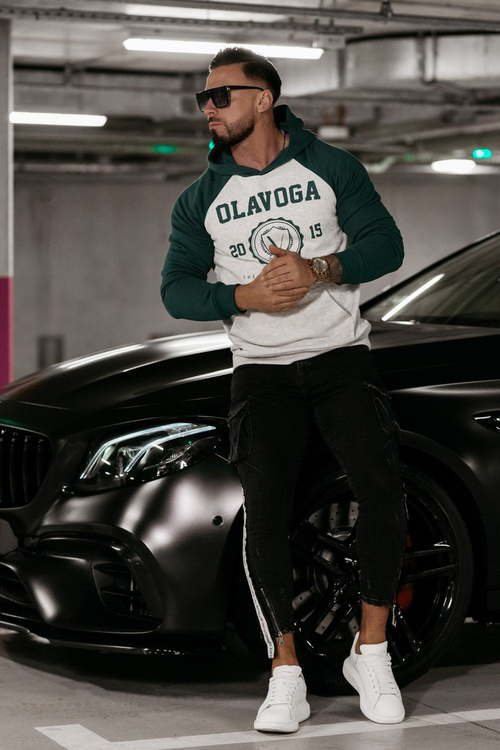 Olive Diverse hoodie