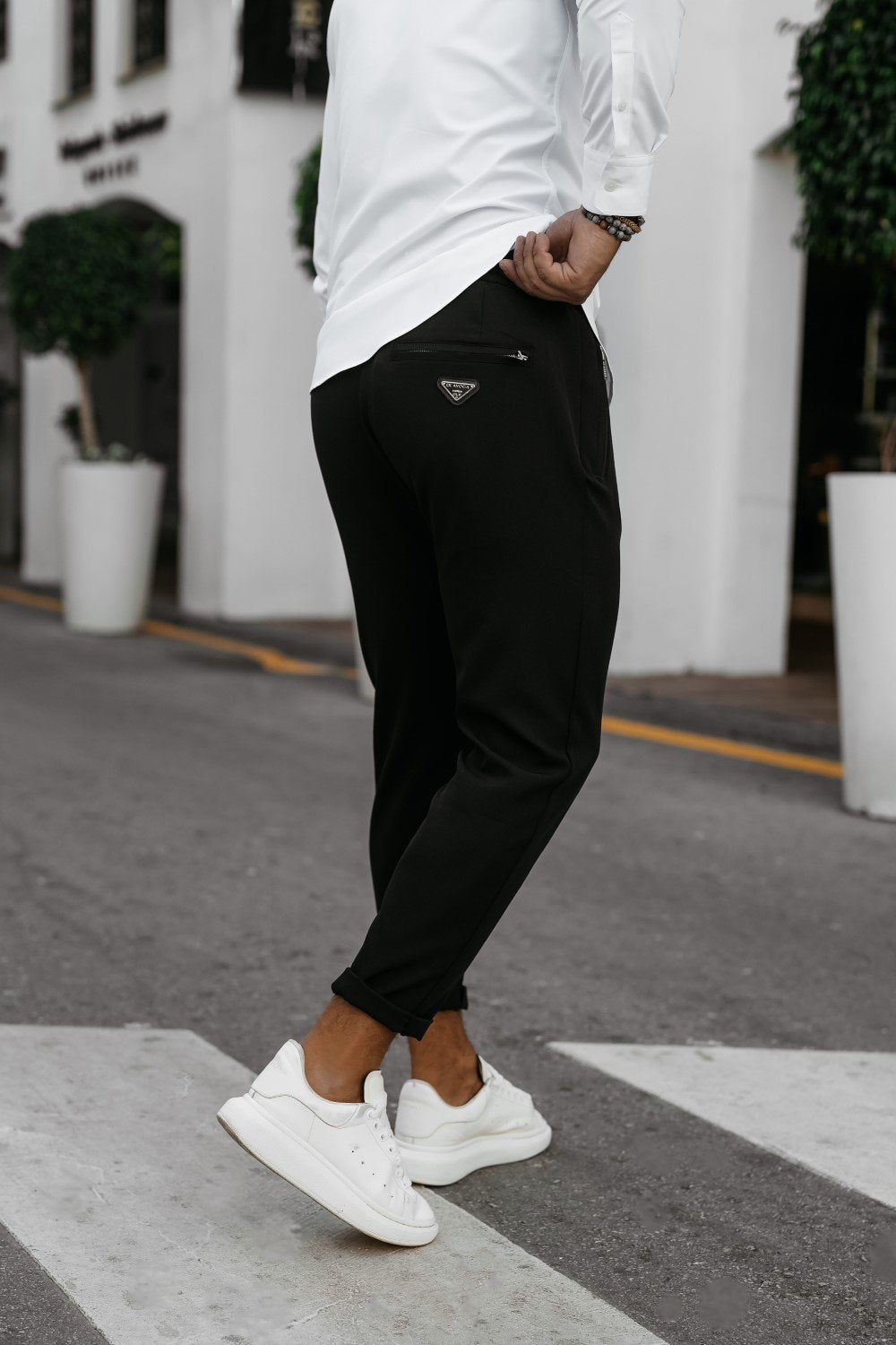 Olive green Weston pants
