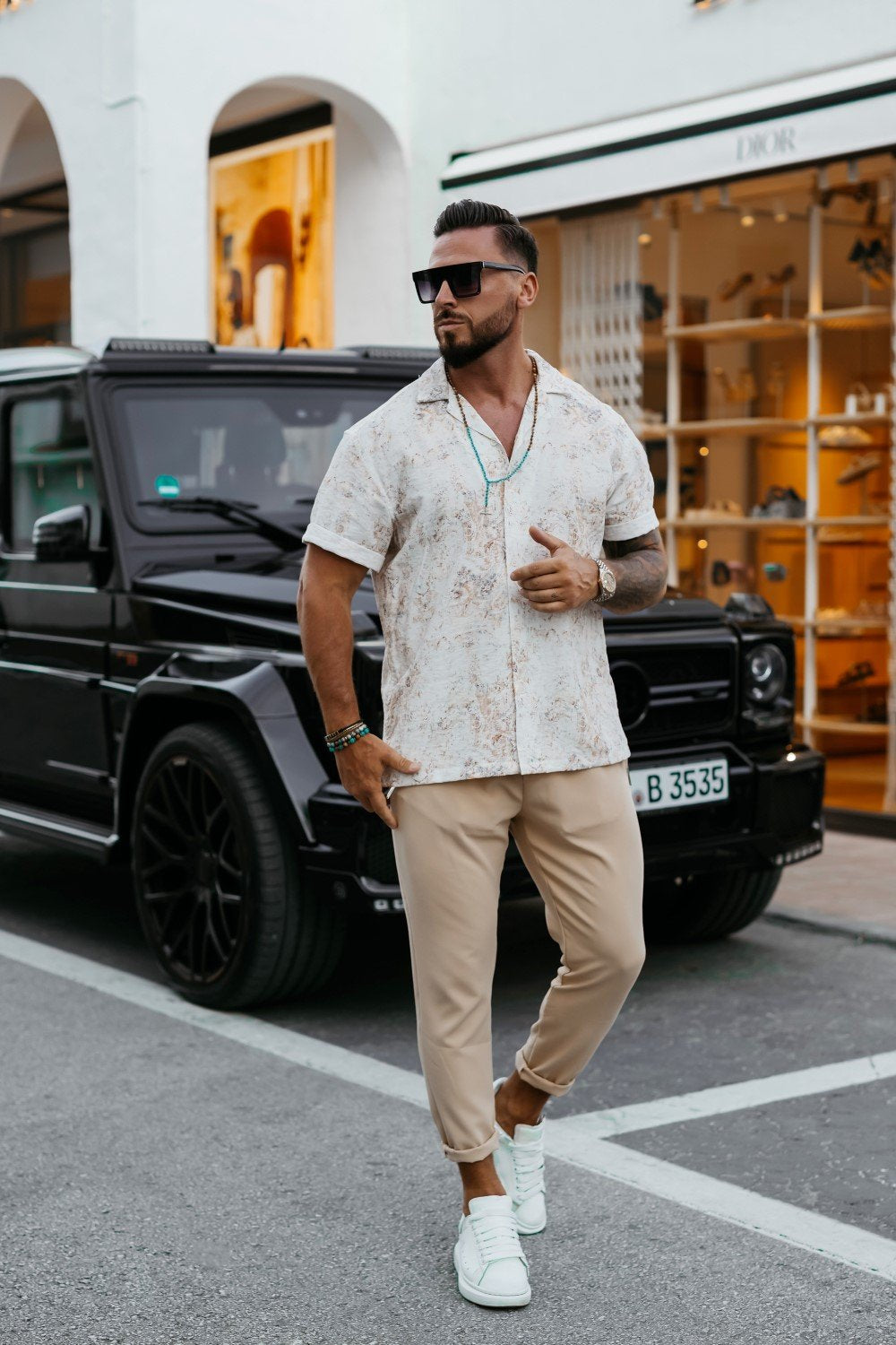 Olive green Weston pants