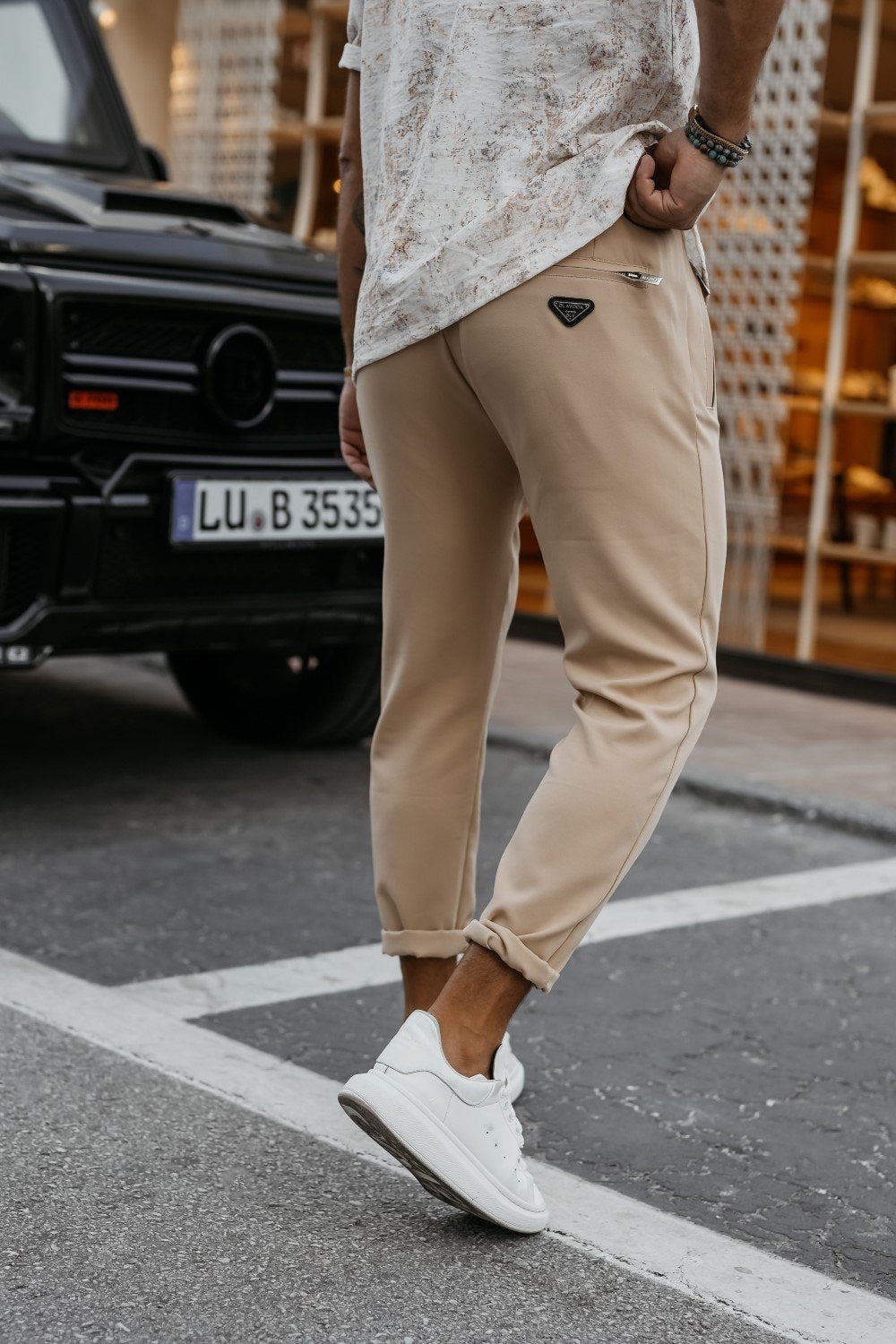 Olive green Weston pants