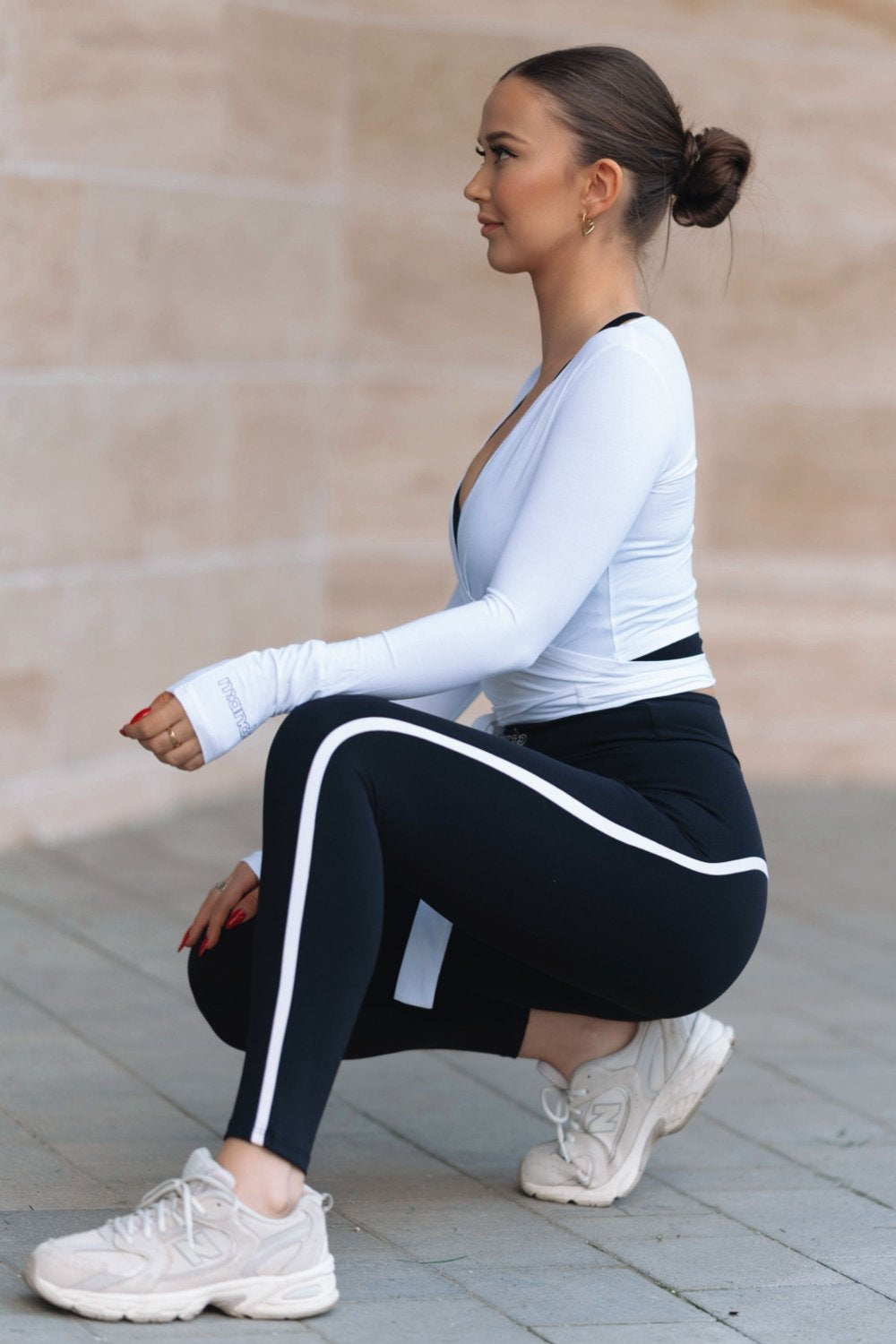 Mando Bamboo Top zum Binden