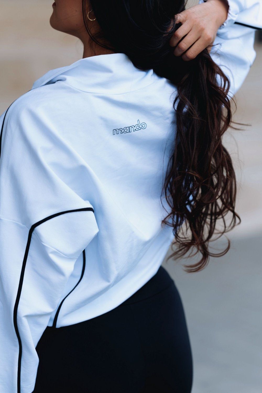 Mando Müheloser Überwurfpullover
