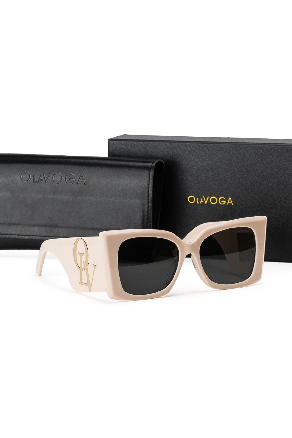 Okulary oliwkowe