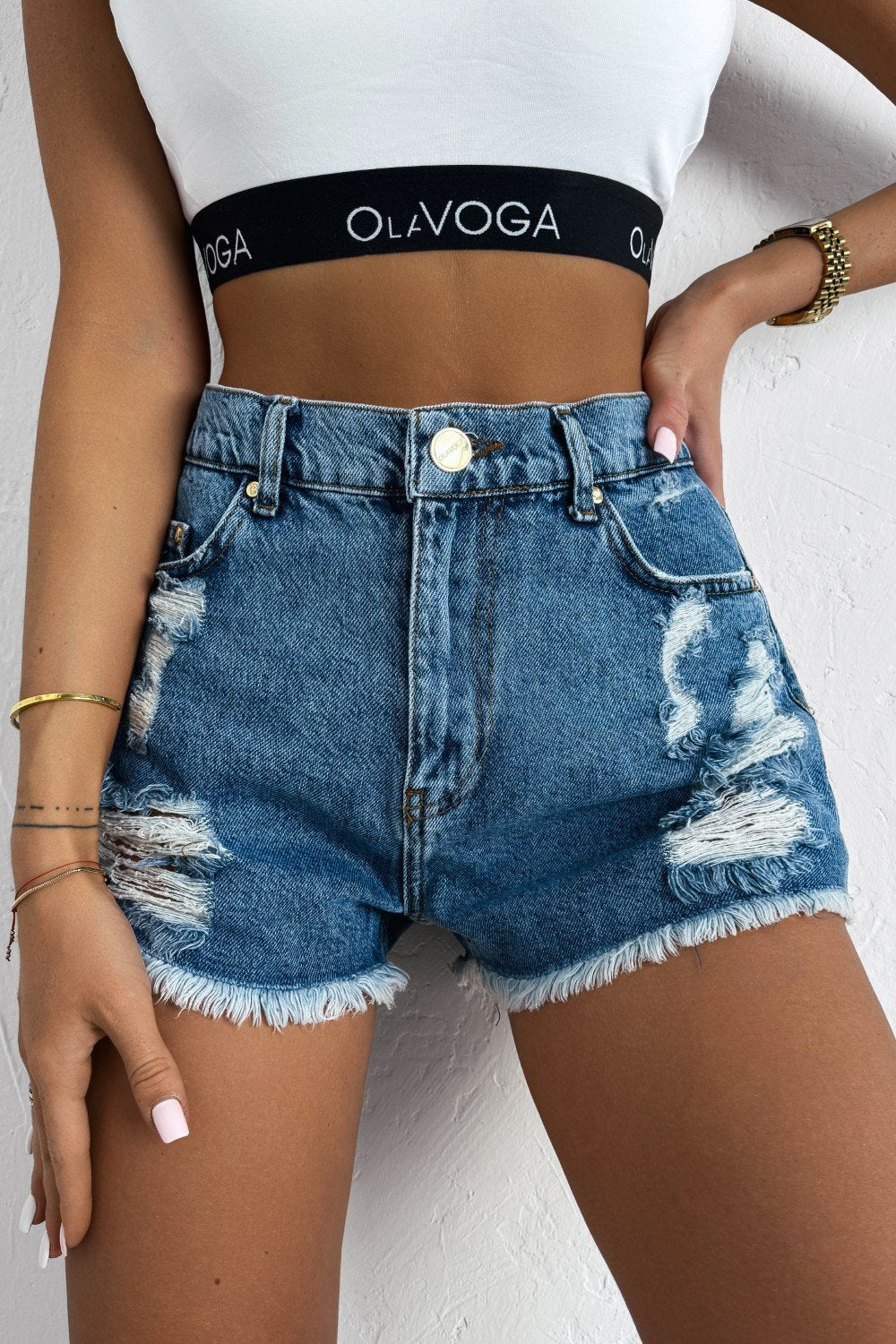 Olavoga Flylie Jeansshorts