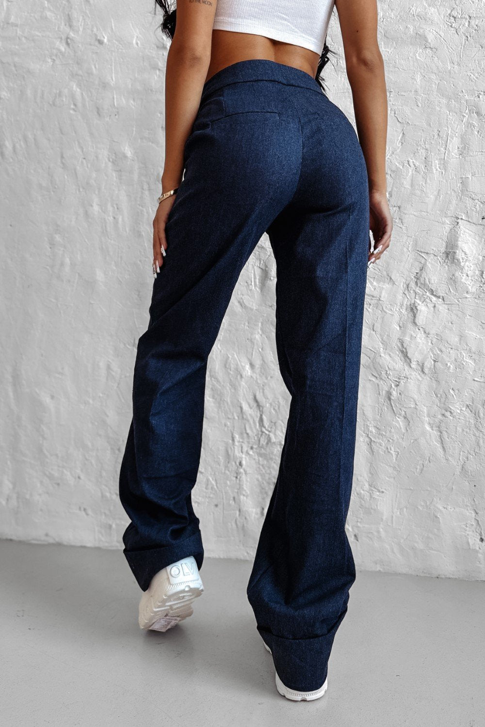 Olavoga Frosted Indigo Jeans
