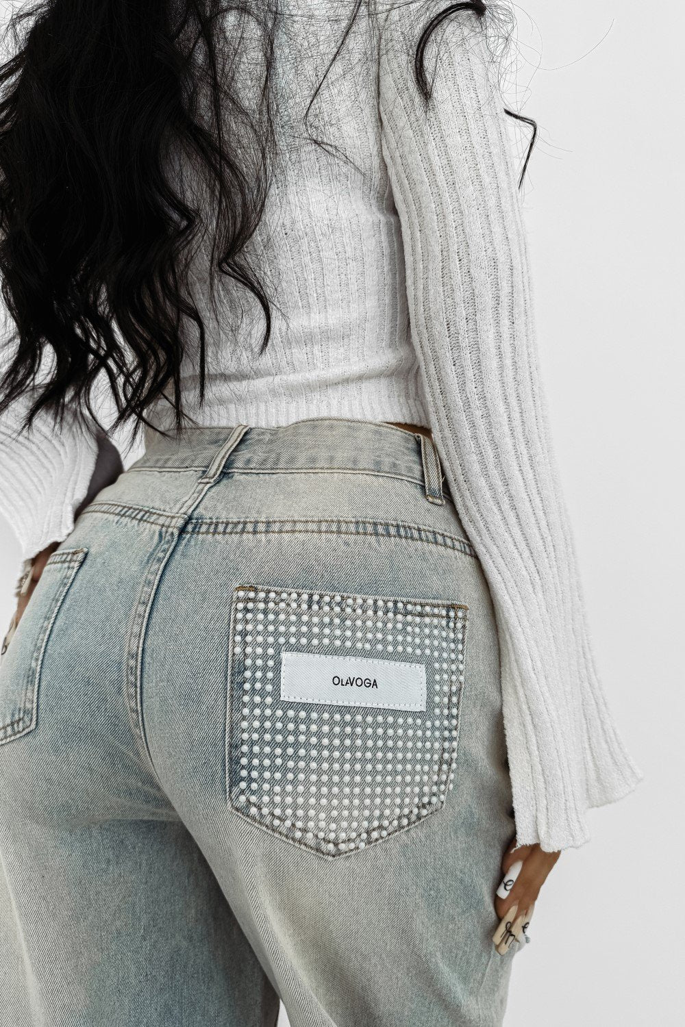 Olive green BAMBI jeans