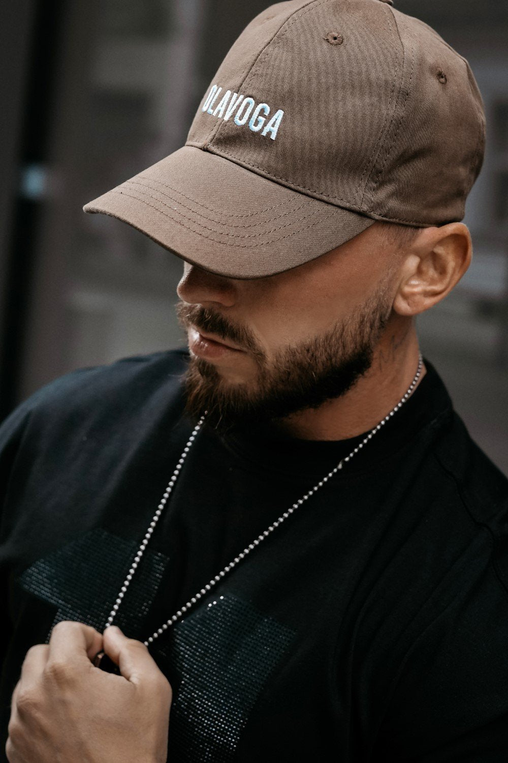 Olive oil Masis baseball cap