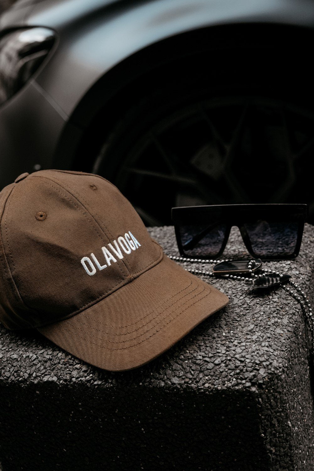 Olive oil Masis baseball cap