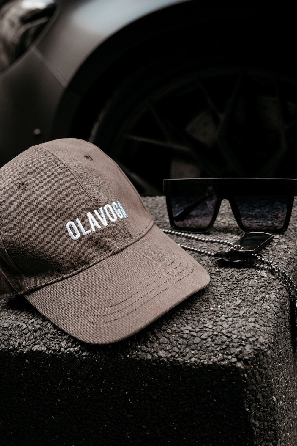 Olive oil Masis baseball cap