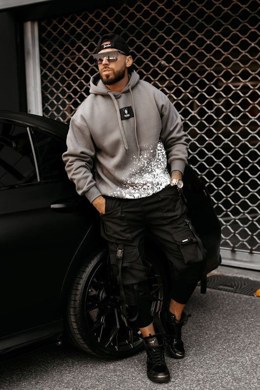 Olavoga Rowen kapucnis pulcsi