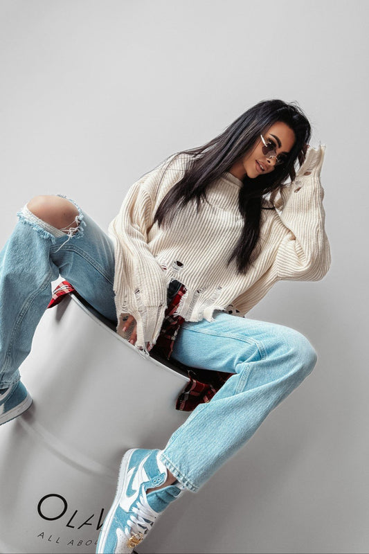 Olavoga Miley pulóver