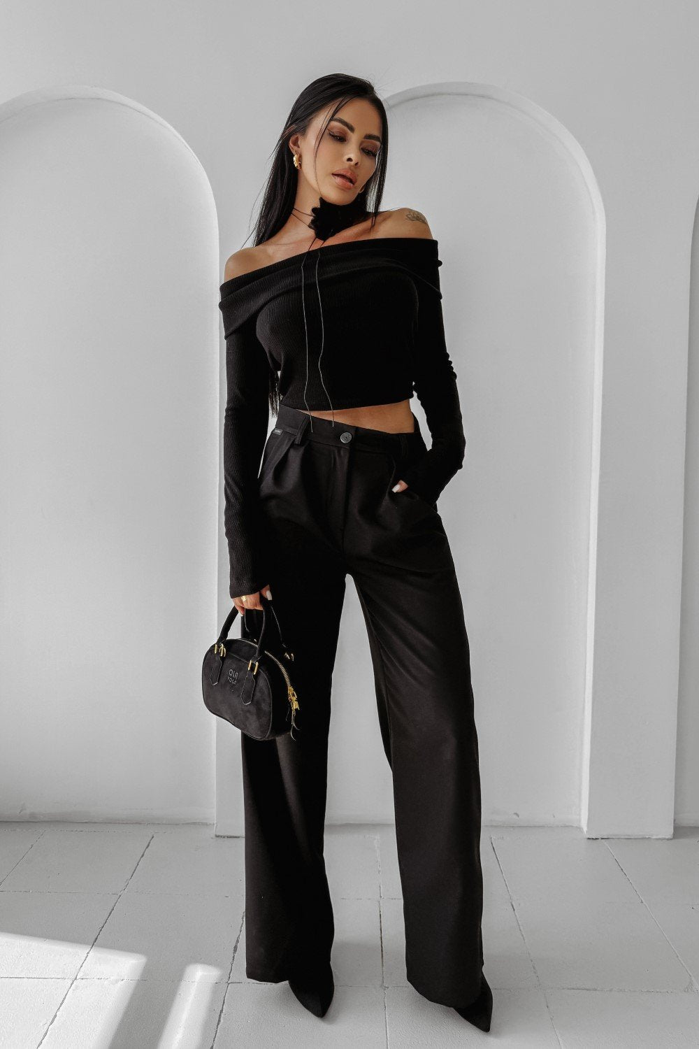 Olive CREAMED FOG blouse