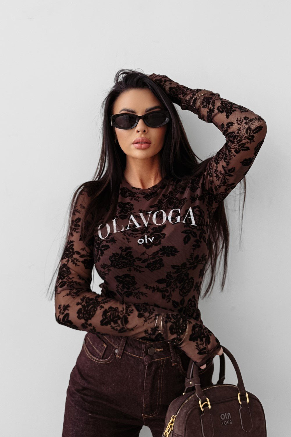 Olavoga Sepia hosszú ujjú felsõ