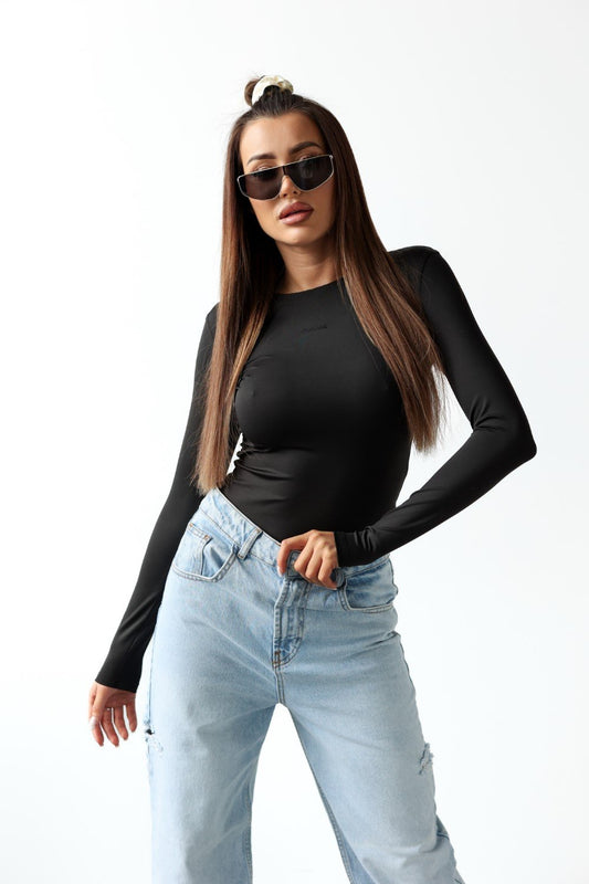 Olavoga Basit hosszú ujjú póló