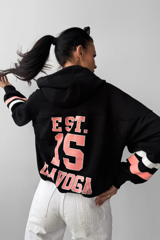 Olavoga Grape kapucnis pulóver