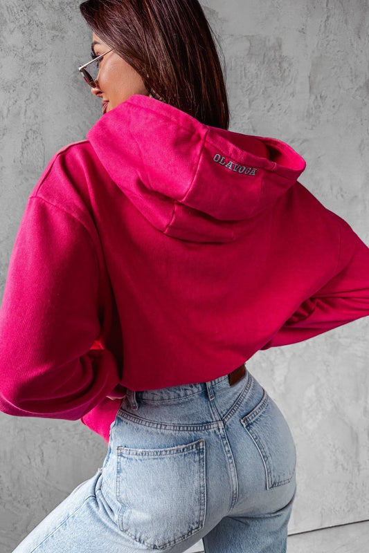 Olavoga Peony kapucnis pulcsi