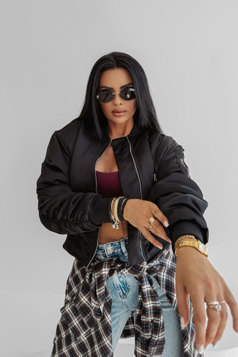 Olive green SILENCE jacket