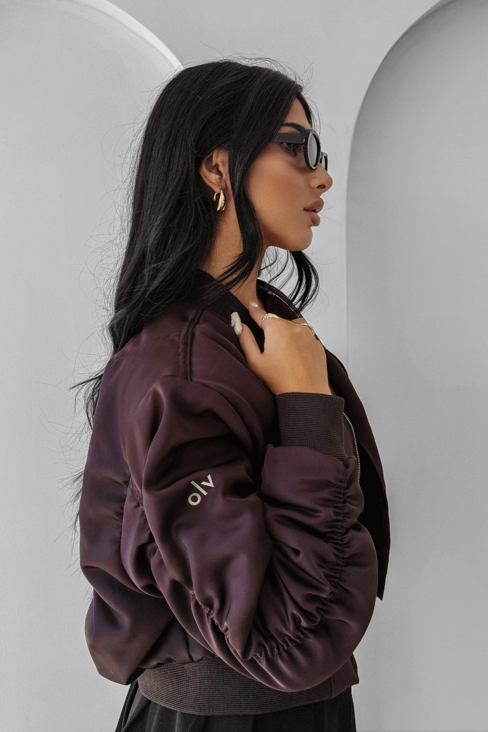 Olive green SILENCE jacket