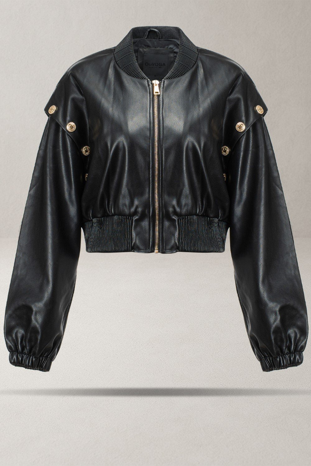 Olive SAO leather jacket
