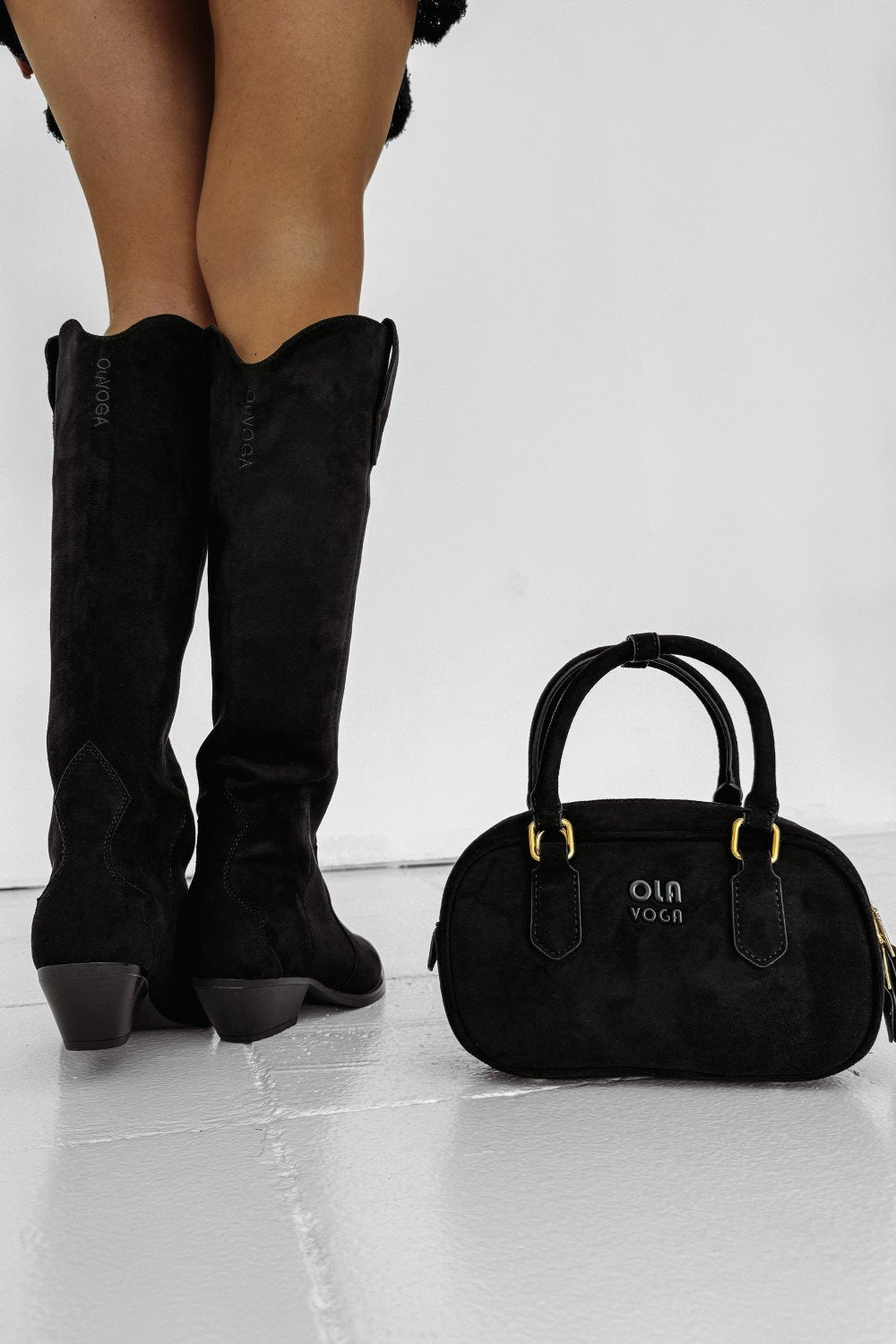 Olive POINT boots
