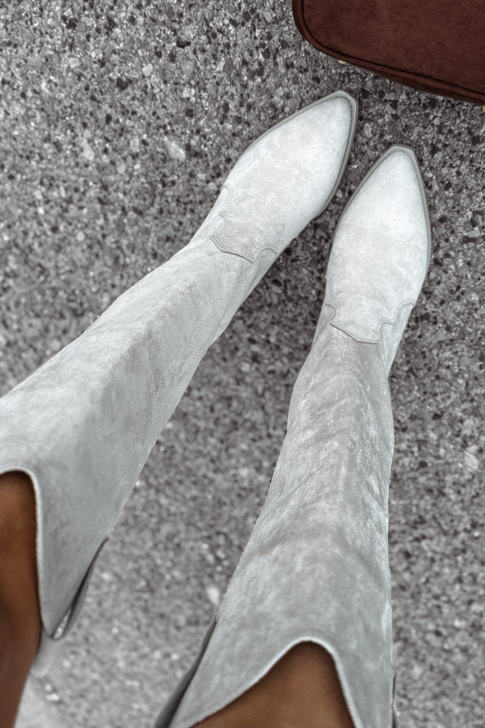 Olive POINT boots