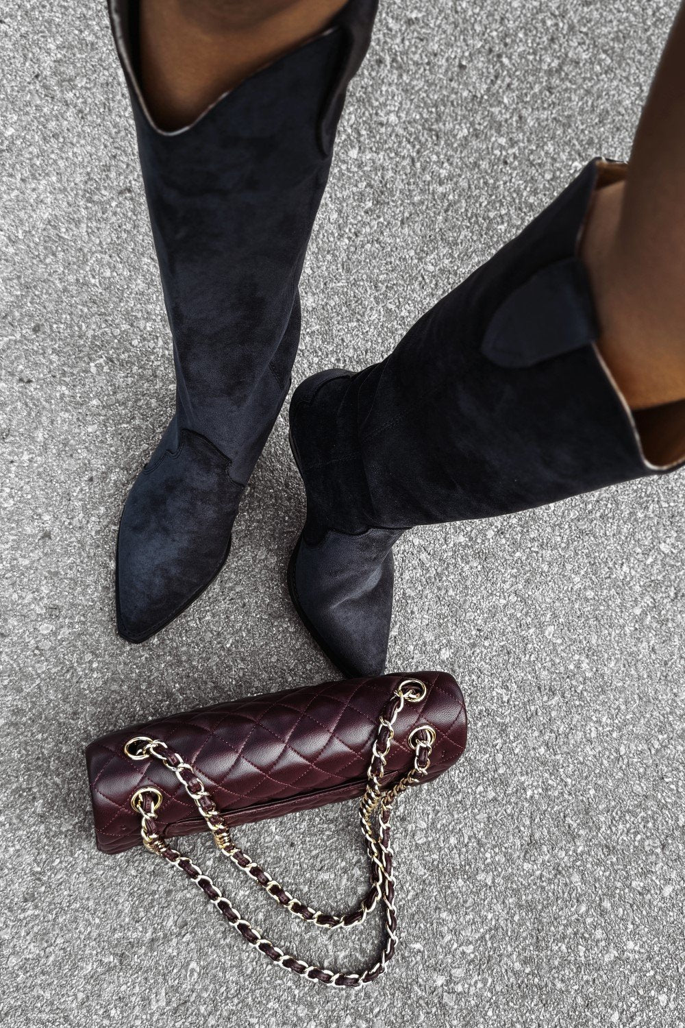 Olive POINT boots