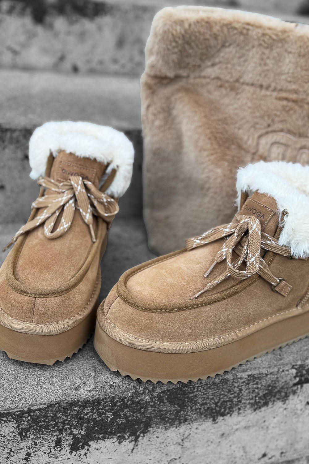 Olive green Vitty boots