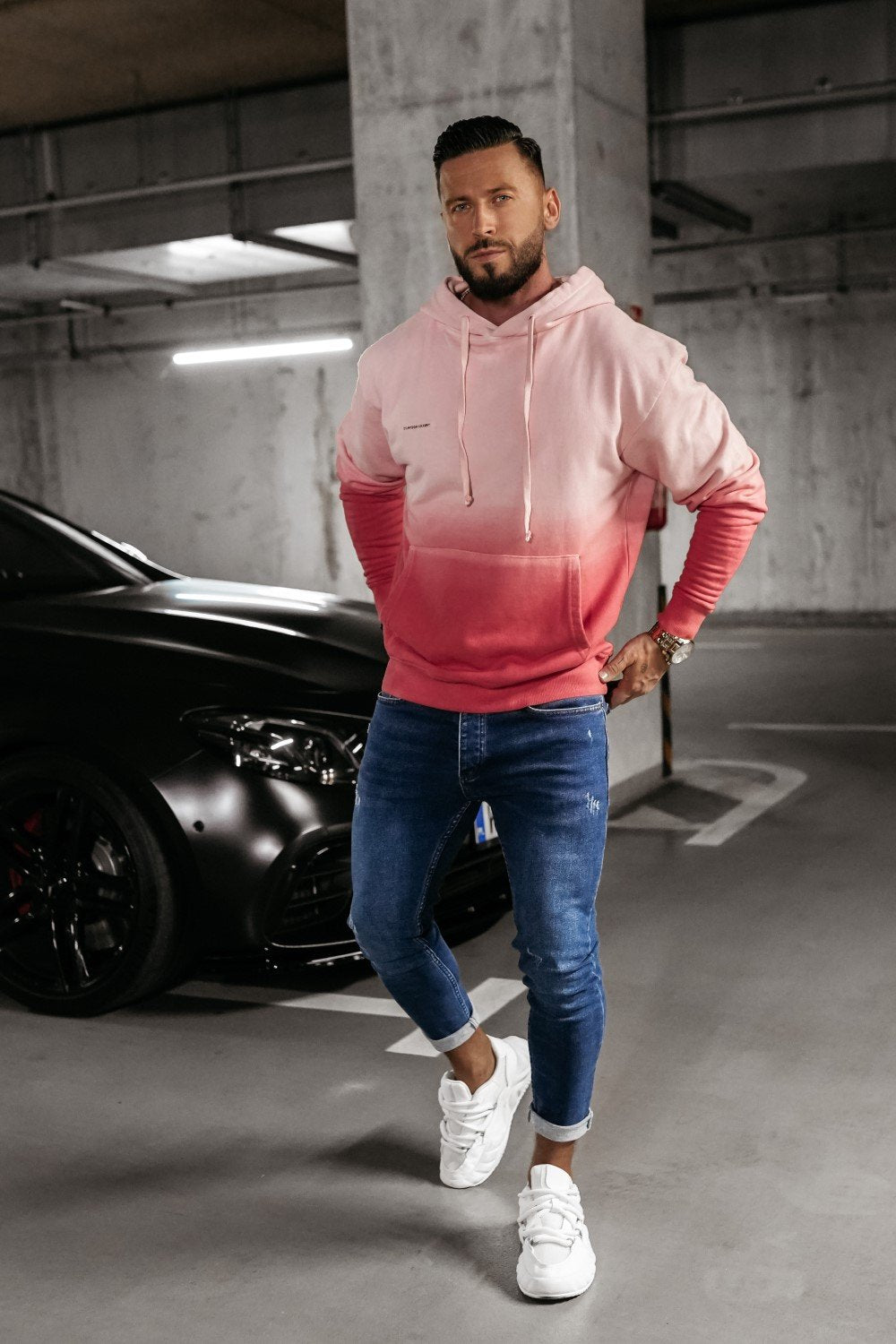 Fade Herren Hoodie