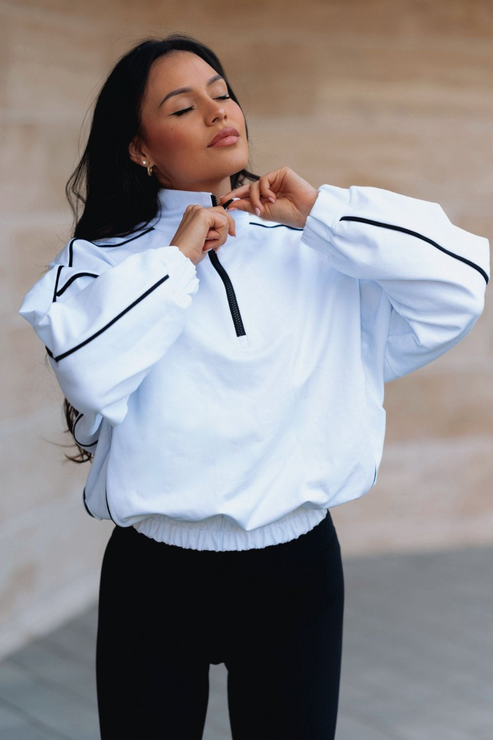 Mando Müheloser Überwurfpullover