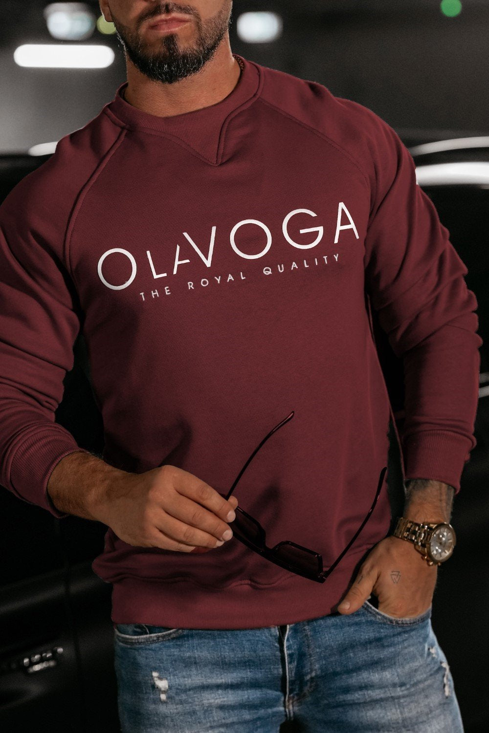 Olavoga Aiden pulóver