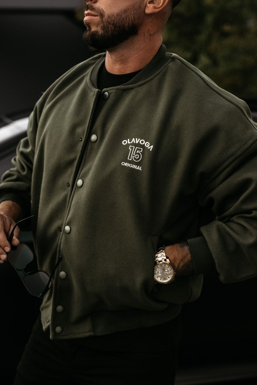 OlaVoga Baseball Herren Bomberjacke