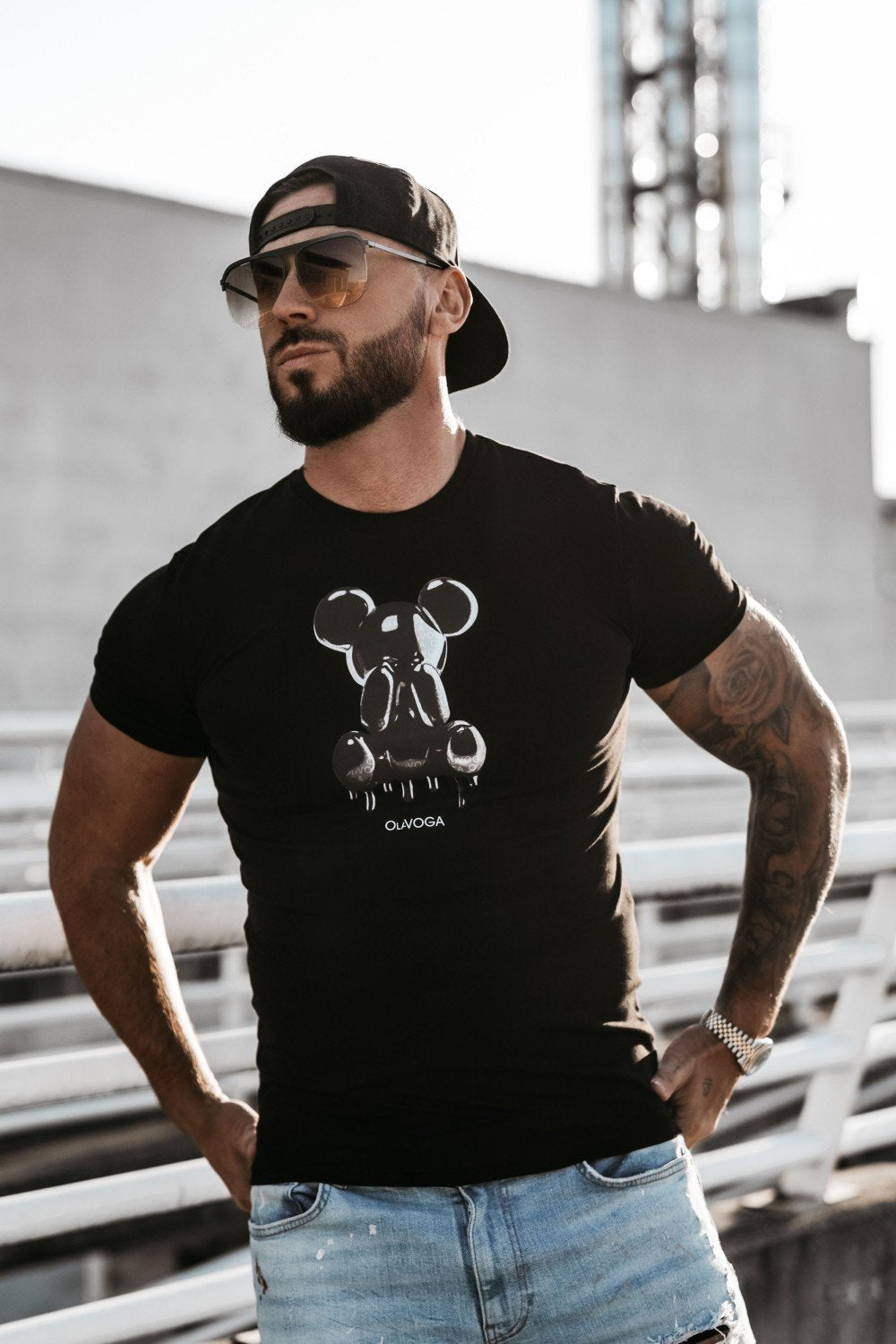 Olavoga-Höhle Kurzarm-T-Shirt