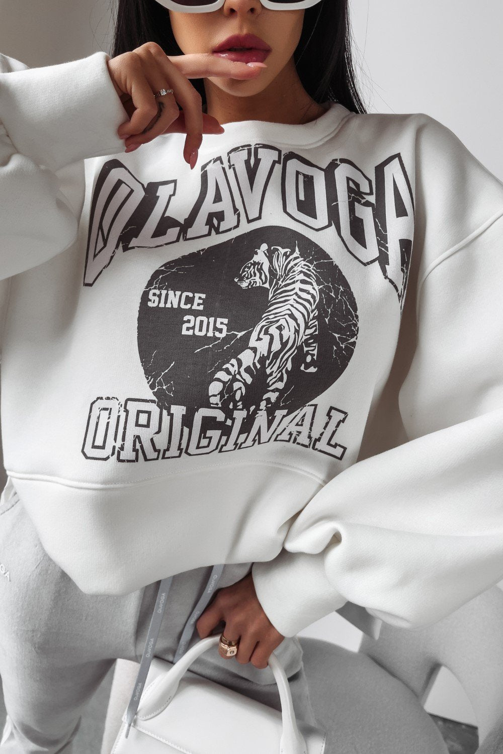 Olavoga Oklahoma pulóver