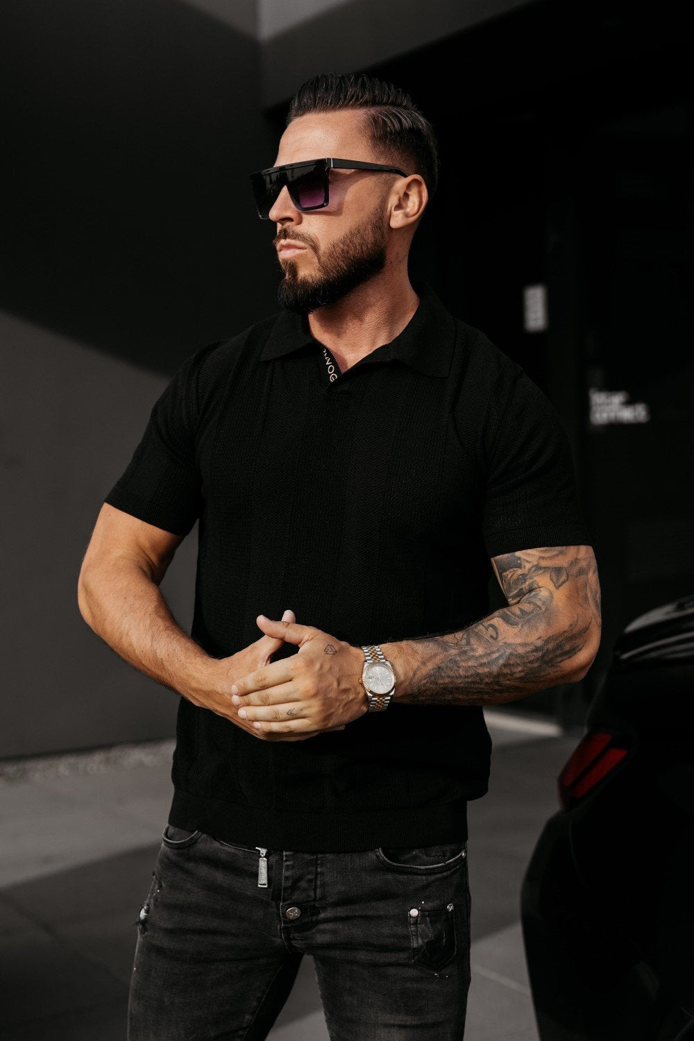 Olive Reer collared shirt