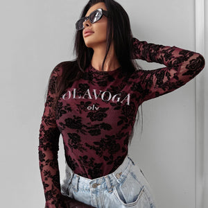 Olavoga Sepia hosszú ujjú felsõ