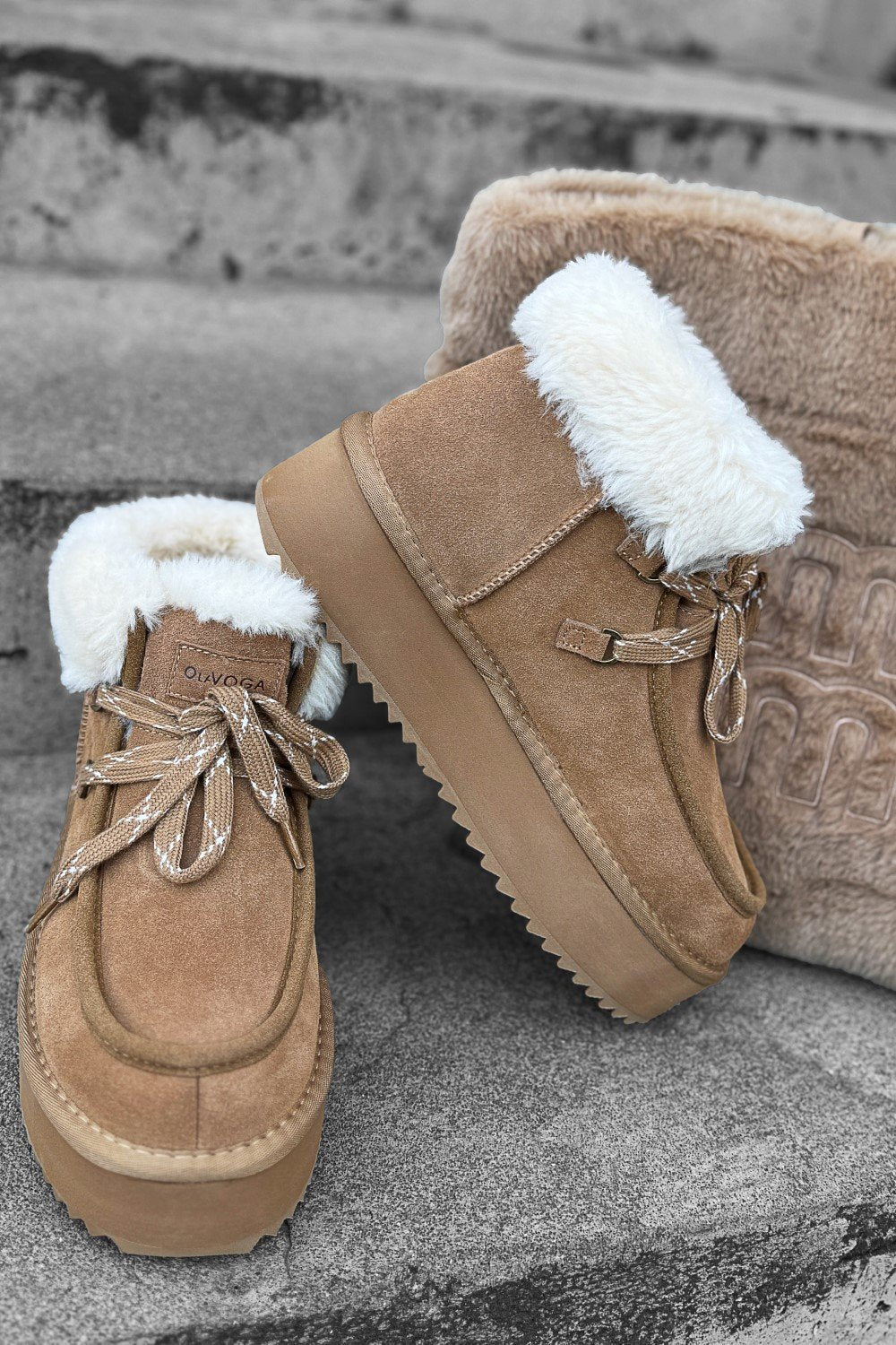 Olive green Vitty boots