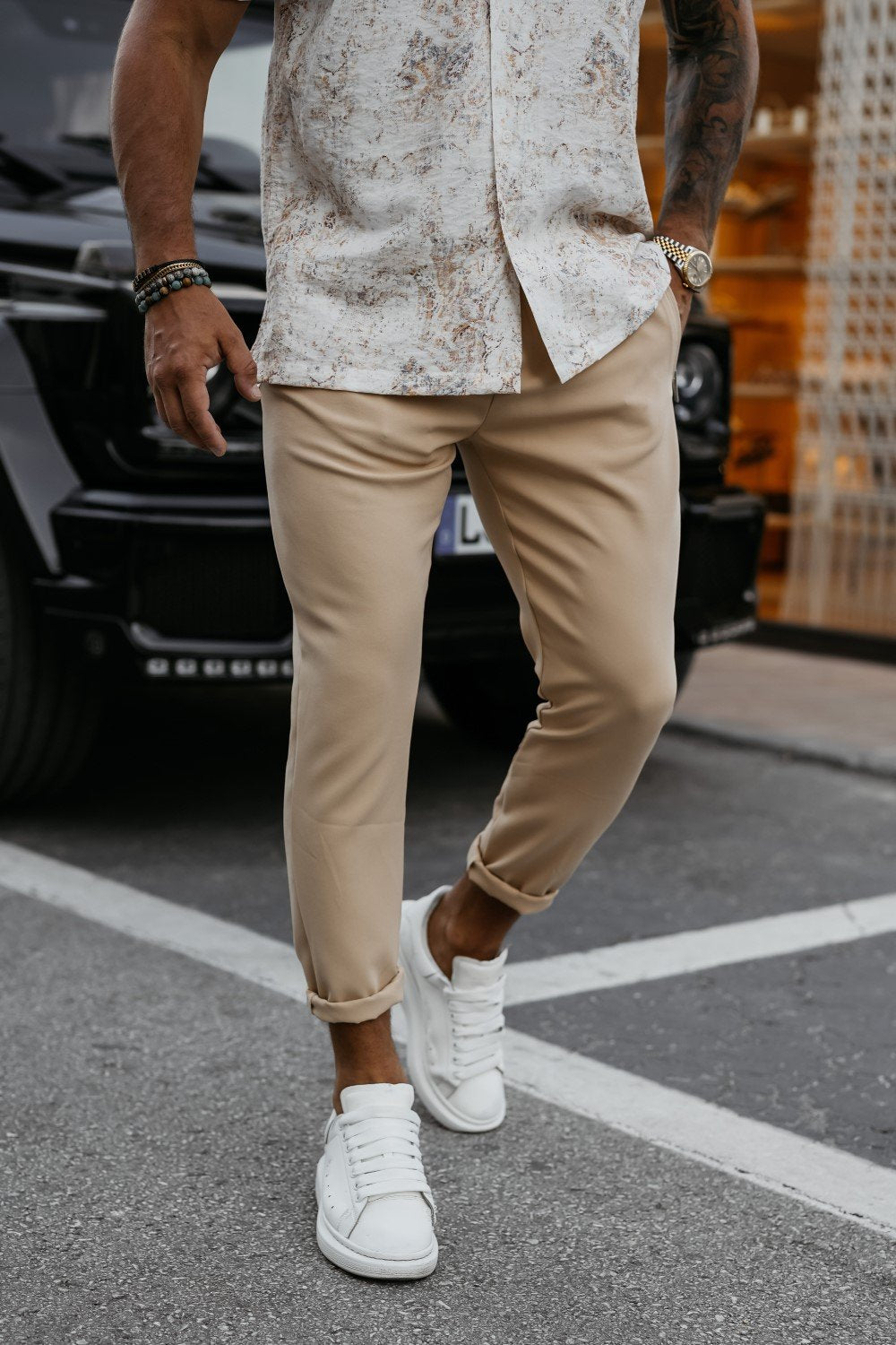 Olive green Weston pants